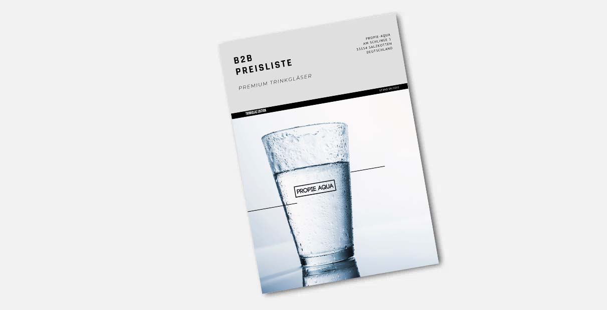 Preisliste für trinkgläser bedrucken