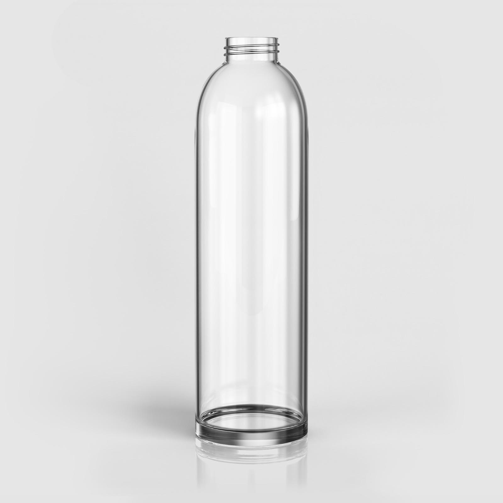 bedruckte Glasflaschen Borosilikatglas 250ml